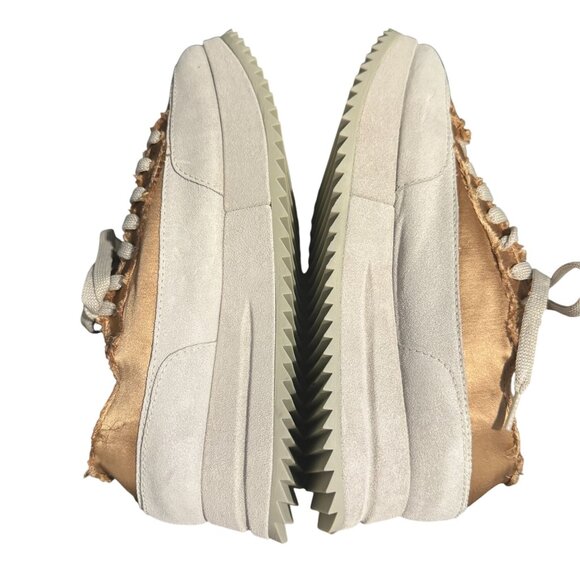 Pedro Garcia Orella Frayed Satin Platform Shoes Womens Sneaker Size 38 WORN ONCE - Picture 6 of 10